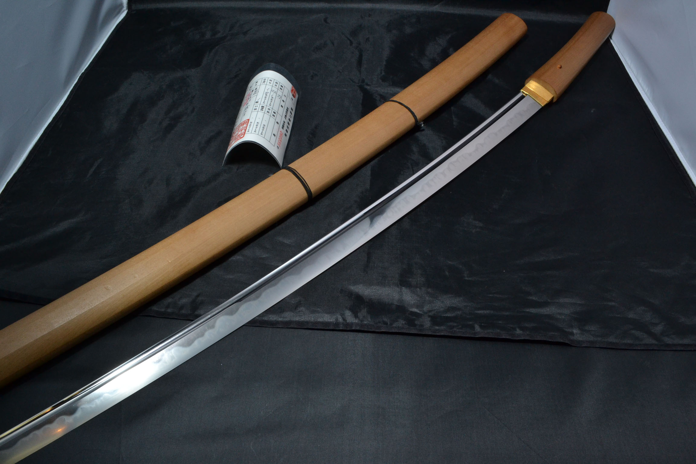 authentic katana blade made of